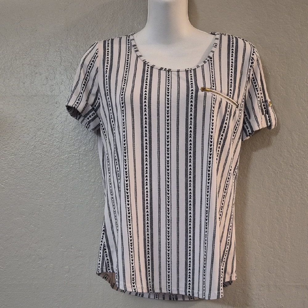 The Workshop Striped Blouse